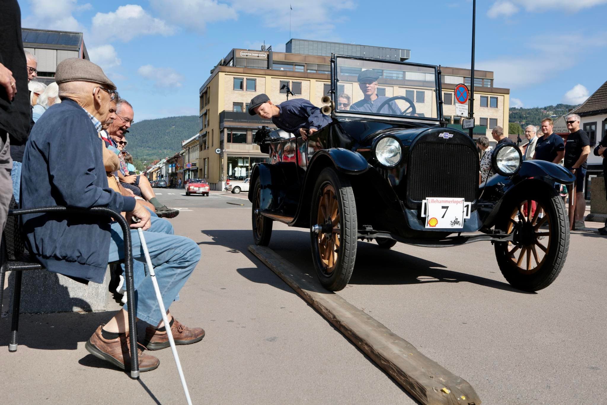 Veteranbil under Lillehammerløpet